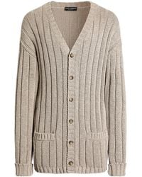 Dolce & Gabbana - Cotton-Blend Cardigan - Lyst