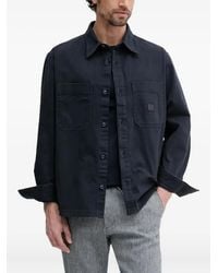 BOSS - Camisa con bolsillo de parche - Lyst