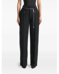 Manière De Voir - Pantalon En Tweed Nathalie À Taille Ceinturée - Lyst