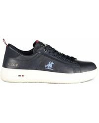 U.S. Grand - Logo-Print Lace-Up Sneakers - Lyst