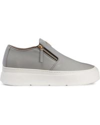 Giuseppe Zanotti - Mike Sneakers Mit Reißverschluss - Lyst