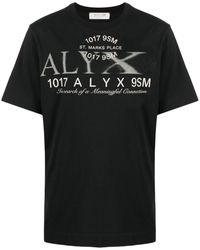 1017 ALYX 9SM - T-Shirt mit Logo-Print - Lyst