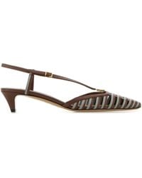 Fendi - Pumps Con Cinturino Posteriore Ffold 40Mm - Lyst
