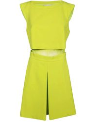 Ermanno Scervino - Lace Trim Midi Dress - Lyst