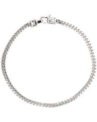 Tom Wood - Curb M Bracelet - Lyst