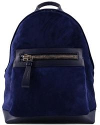 Tom Ford - Zipped Velvet Backpack - Lyst