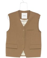 Nanushka - Chaleco Con Botones - Lyst