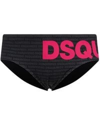 DSquared² - Logo Swim Briefs - Lyst