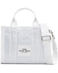 Marc Jacobs - The Small Crystal Canvas Tote Bag - Lyst
