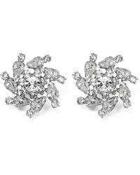 Jennifer Behr - Shereen Crystal-Embellished Earrings - Lyst