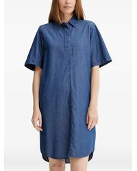 Marc O' Polo - Short-Sleeve Mini Dress - Lyst