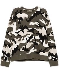 Valentino Garavani - Camouflage-Pattern Sweatshirt - Lyst