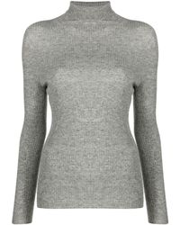 Fabiana Filippi - Wool Blend Silk High Neck Sweater - Lyst