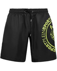 Philipp Plein - Carbon Tiger Swim Shorts - Lyst