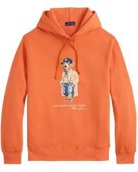 Polo Ralph Lauren - Hoodie En Polaire À Motif Polo Bear - Lyst