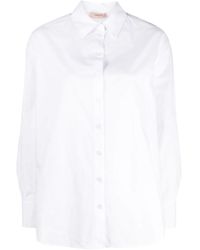 Twinset - Popeline-Hemd - Lyst