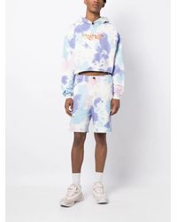 Palmier - Tie-Dye Cotton Shorts - Lyst