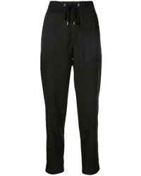 James Perse - Drawstring Tapered Trousers - Lyst
