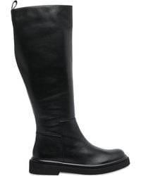 Paloma Barceló - Zip-Detail Calf Leather Boots - Lyst