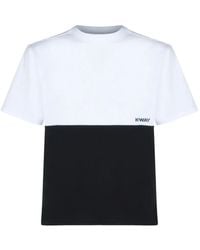 K-Way - Solo Colourblock T-Shirt - Lyst