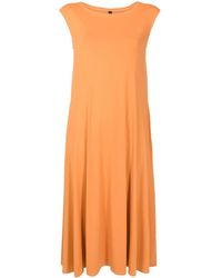 Lygia & Nanny - Vestido midi Tie con cuello redondo - Lyst