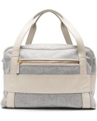 Eleventy - Reisetasche Mit Logo-Prägung - Lyst