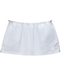 Alexander Wang - Striped Mini Skort - Lyst