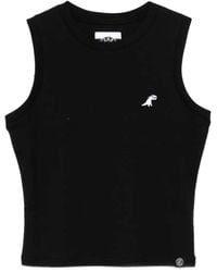 SPORT b. by agnès b. - Dino Logo-Patched Tank Top - Lyst
