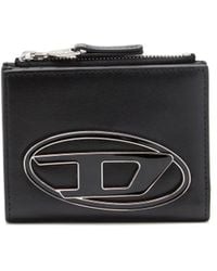 DIESEL - Diesel Nylon Logo Plaque Wallet - Lyst