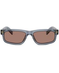Prada - Gafas De Sol Con Montura Rectangular - Lyst