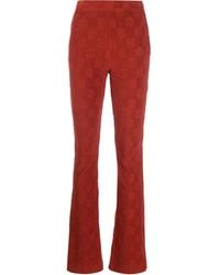 Ambush - Flared Monogram Sweatpants - Lyst