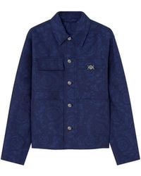 Versace - Jacquard-Carpenter-Jacke Barocco - Lyst