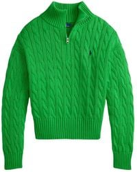 Polo Ralph Lauren - Half-Zip-Up Sweater - Lyst