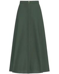 Marella - A-Line Button-Fastening Skirt - Lyst