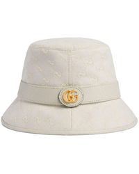 Gucci - Cappello bucket con applicazione GG - Lyst