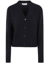Lisa Yang - Button-Fastening V-Neck Cardigan - Lyst