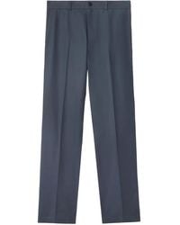 Burberry - Tapered-Leg Chino Trousers - Lyst