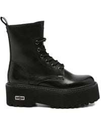 Cult - Bottes Lacées À Plateforme - Lyst
