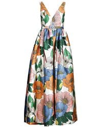 Borgo De Nor - Floral-Print Maxi Dress - Lyst