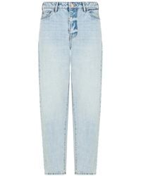 ARMANI EXCHANGE - Acid-Wash Jeans - Lyst