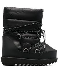Sacai - Quilted Lace-up Ankle Boots - Lyst