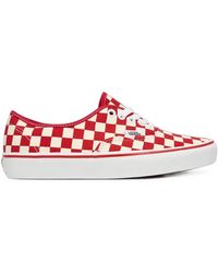 Vans - Authentic Checkerboard Sneakers - Lyst