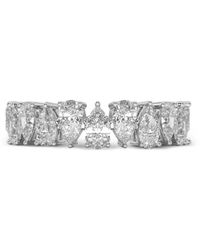 SOLO for Diamonds - Pear-Cut Diamond Eternity Ring - Lyst