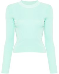 Patou - Ribbed-knit Jumper - Lyst