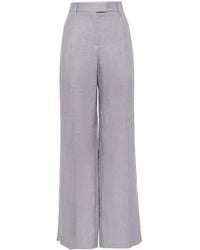 Brunello Cucinelli - Loose Pleated Trousers - Lyst