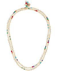 Roxanne Assoulin - The Lighthearted Double-Wrap Necklace - Lyst