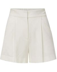 Veronica Beard - Marbeau Pleated Shorts - Lyst