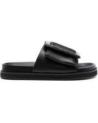 Senso - Nola Buckle-Strap Leather Sandals - Lyst