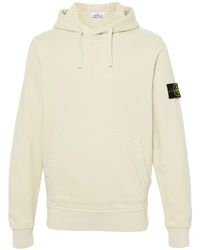 Stone Island - Felpa Con Logo - Lyst
