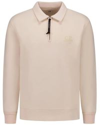 C.P. Company - C. P. Company Sweatshirts Polo Collar - Lyst